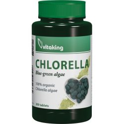 VITAKING- Chlorella ( 100% organic blue-green algae ) 200 tabletta