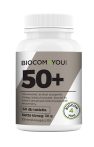   Senior 50+- 60 db- Vitaminokat, ásványi anyagokat, Ginkgo biloba kivonatot, likopint és luteint tartalmazó étrend-kiegészítő készítmény.